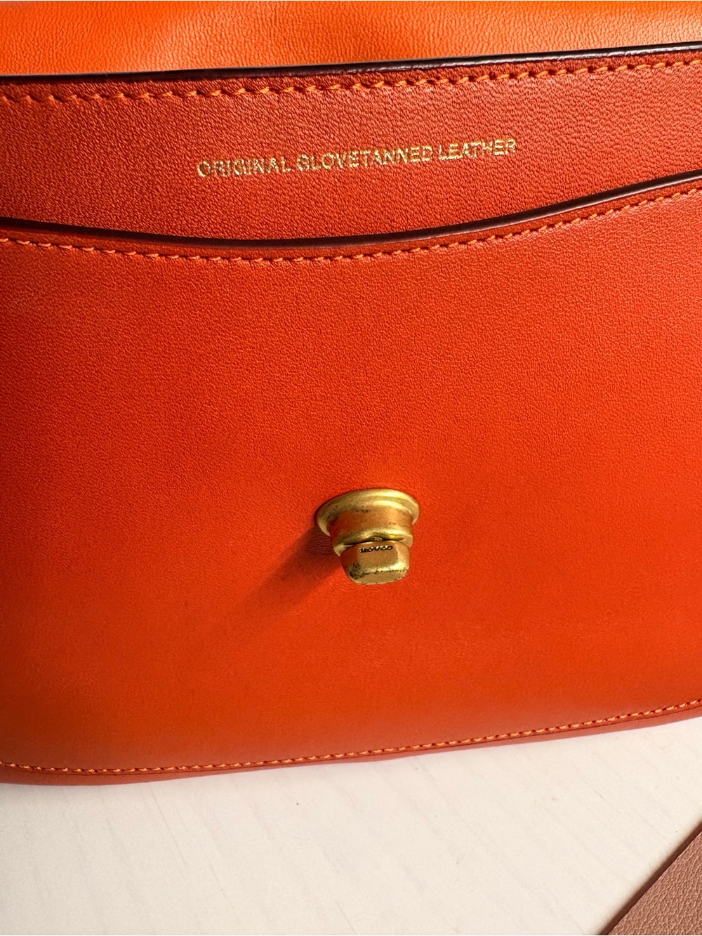 Coach rambler in Mango crossbody - Picture 7 of 9